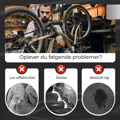 KædeRen™ Ren kæde på et minut, uden beskidte hænder