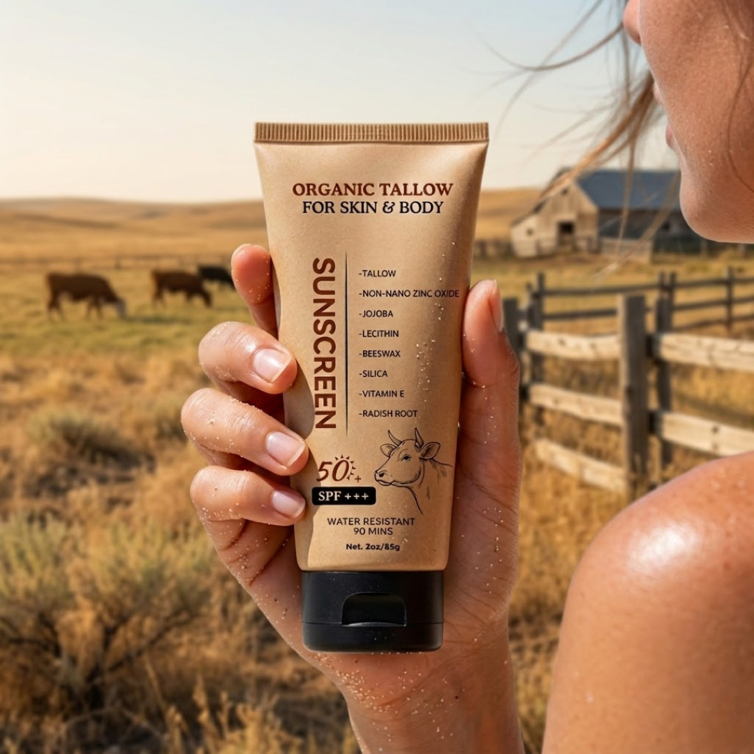 Naturlig Solcreme SPF 50+  Beskytter huden og er god for naturen