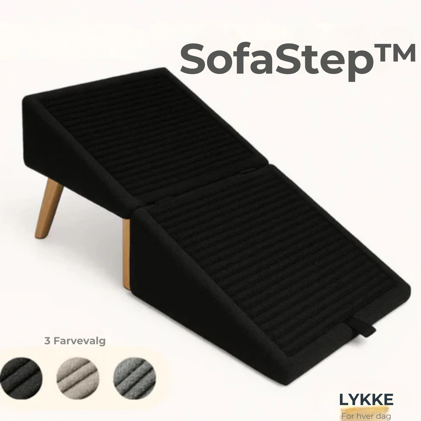 SofaStep™ - Stilrent hjælpetrin, der beskytter led og ryg