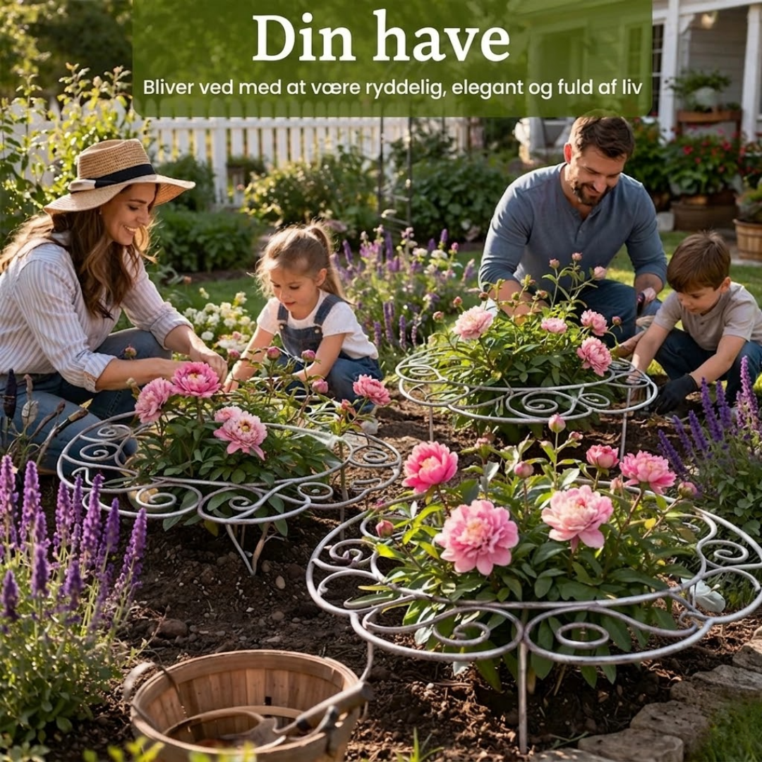BlomstStøtte™ Kraftigt blomsterstativ til tunge blomster