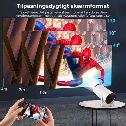 Smart Projector l Smart HD-projektor - op til 4K HD-opløsning
