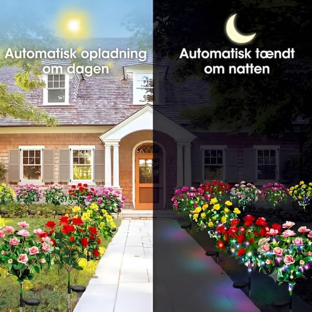 SolBlomst™ Solardrevne LED blomsterbuske