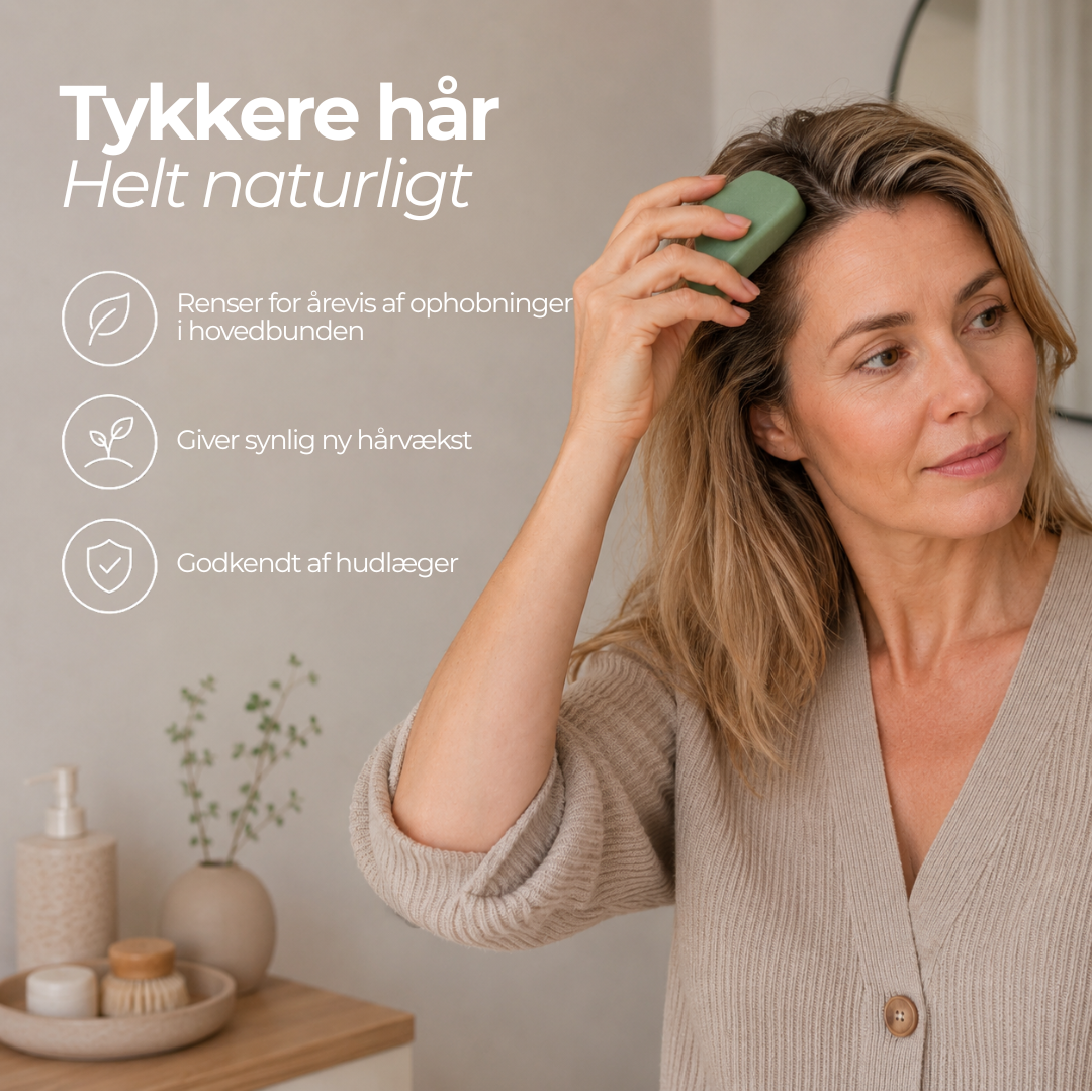 Koreansk Hårbar™ Naturlig fast shampoo med 12 fermenterede urter