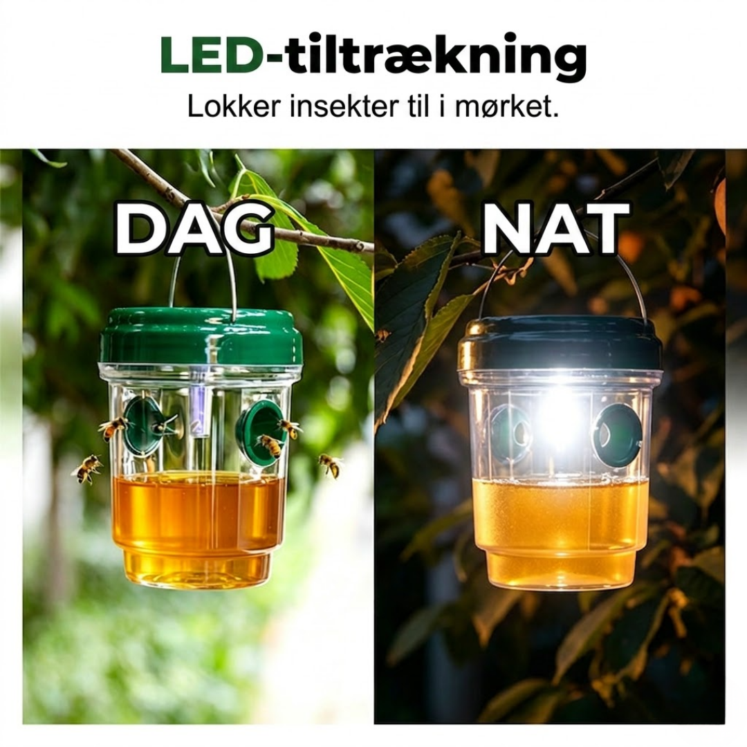 GeteFælde™  Solardrevet hvepsefælde