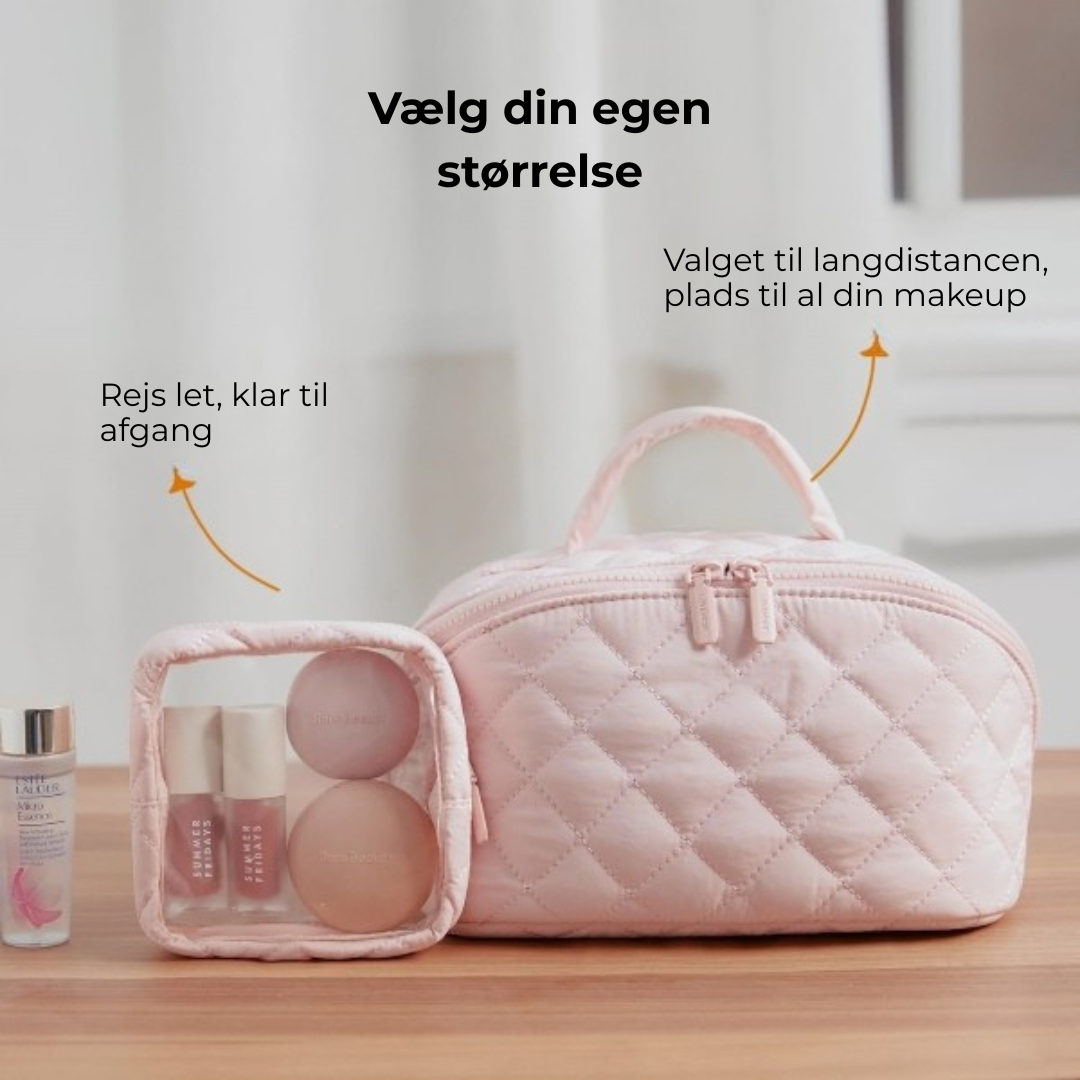 SminkPung™ – Blød makeup-taske med 5 rum