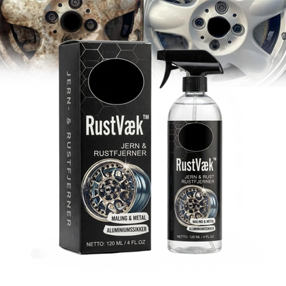 RustVæk™ Rustfjerner spray til bil og metaloverflader