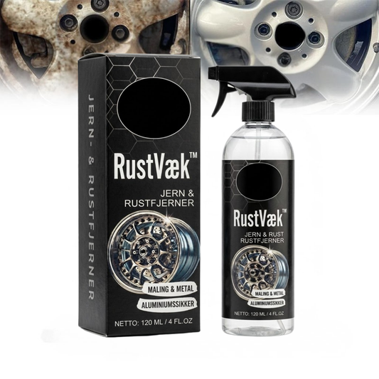 RustVæk™ Rustfjerner spray til bil og metaloverflader