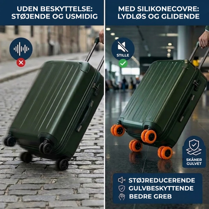 HjulGuard™ | Beskyt dine kufferthjul og rejs uden bekymringer!