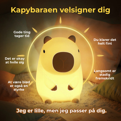 KramLys™ Mød den sødeste capybara natlys