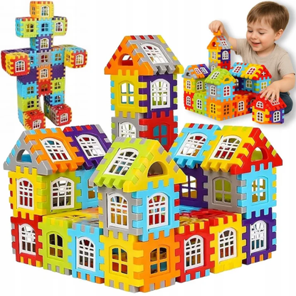 KlikBlox™ | Skab Din Egen Farverige By – Sjov og Læring for Børn!