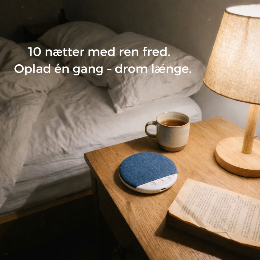 PudeSound™ Din private lydverden under puden – uden at forstyrre nogen