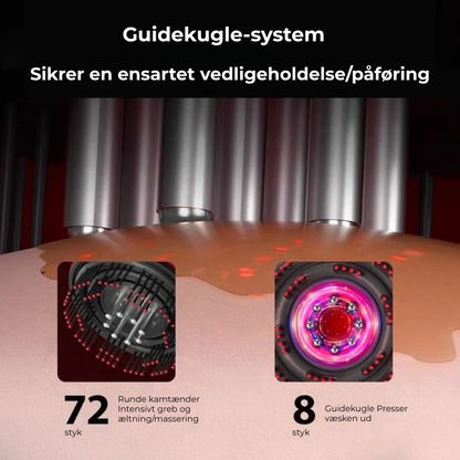 Rødlys Massagebørste | Næring, Afslapning, Vækst – Den Ultimative Hovedbundsmassageoplevelse Venter