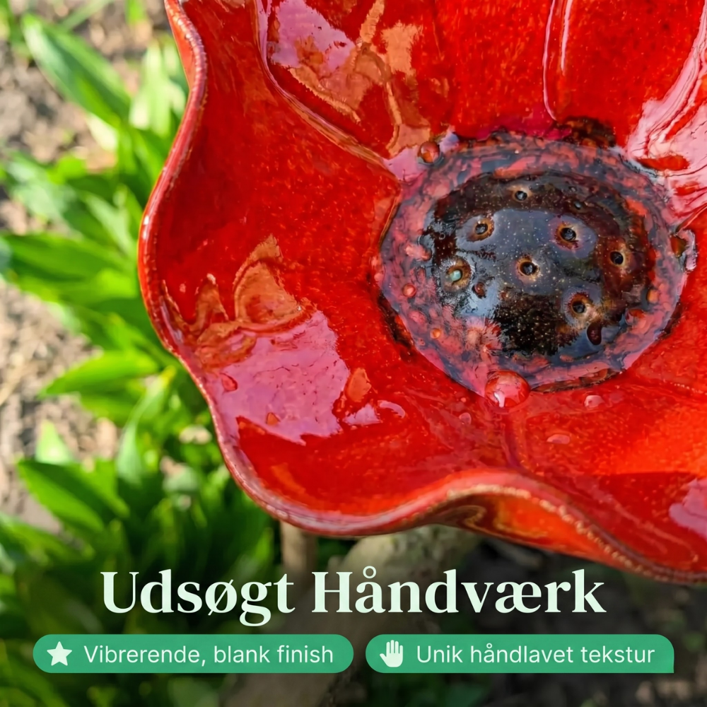 HaveFugl™ – Blomsterformet fuglebad