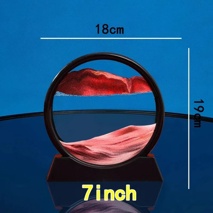 SandFlow™  Bevægelig Sandkunst i Glas