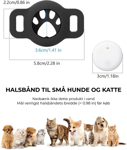 PoteSpor™ Vid altid hvor din kat (eller hund)