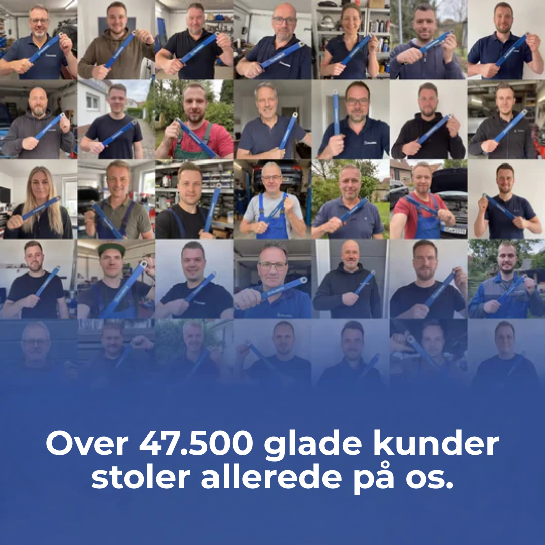 VinkelNøgle™ Kom nemt til enhver bolt
