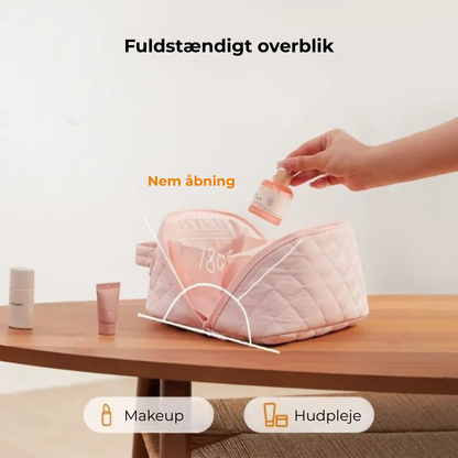SminkPung™ – Blød makeup-taske med 5 rum