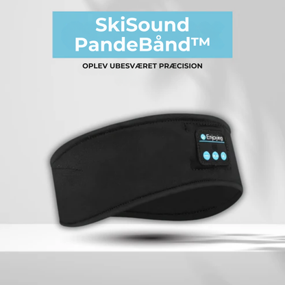 SkiSound PandeBånd™ | Bluetooth Pandebånd – Musik, Varme og Frihed på Pisterne!