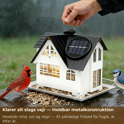 FoderLygte™ Solardrevet fuglefoderhus