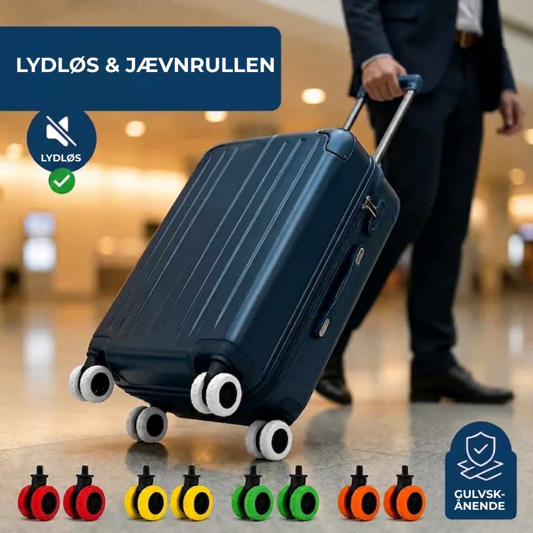 HjulGuard™ | Beskyt dine kufferthjul og rejs uden bekymringer!