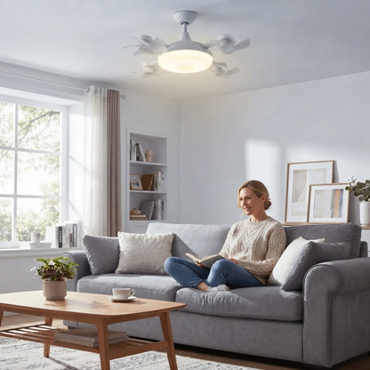 NordBrise™ LED-lampe med lydløs køling og bedre luftstrøm