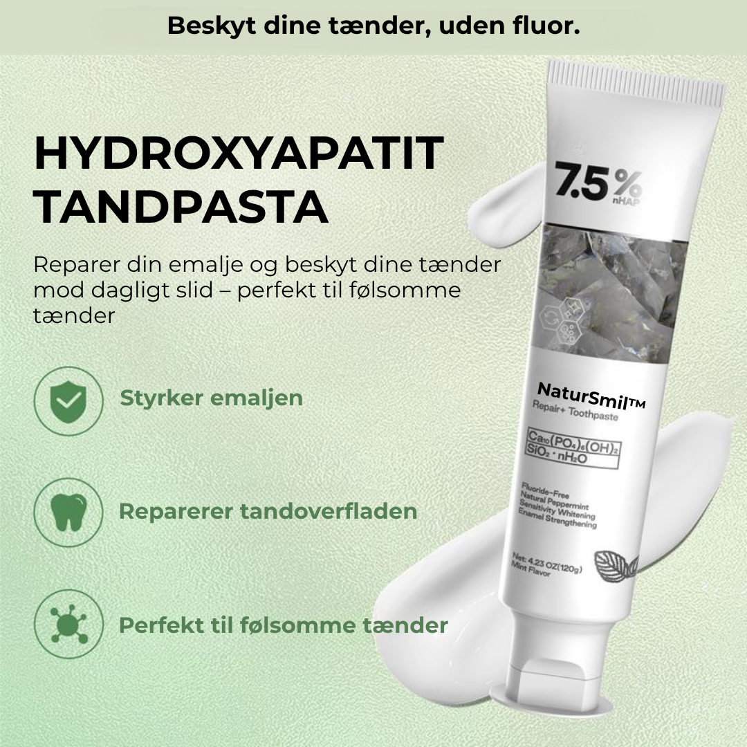 NaturSmil™ Fluoridfri tandpasta – rent, naturligt og effektivt