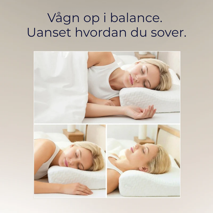 CerviCare™ Klinisk nakke- og rygpude til smertefri søvn