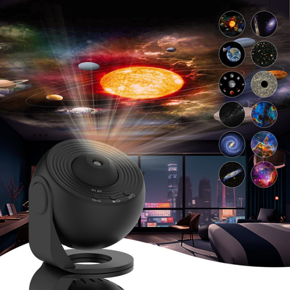 Galaxy Projector | Bring Universet Hjem: Forvandl Ethvert Rum til en Magisk Galakse! ✨