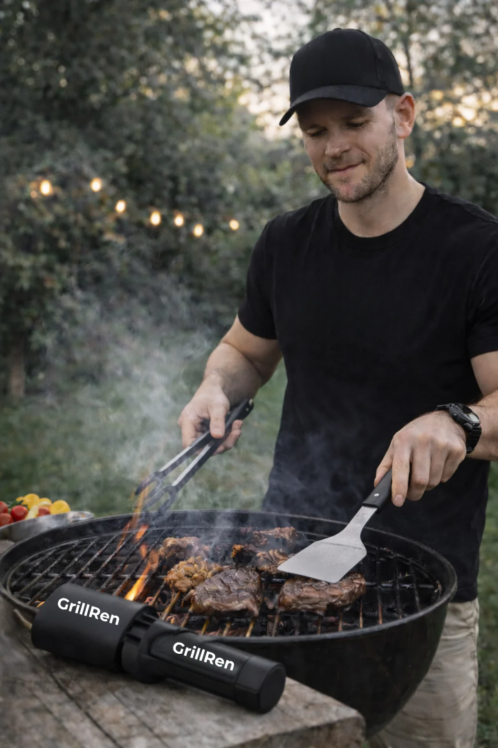 GrillRen™ Elektrisk Grillrenser