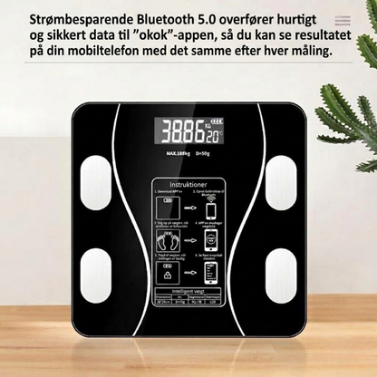 SmartVægt™ Bluetooth vægt med kropsanalyse