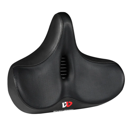 CykelKomfort™ Ekstra bred ergonomisk cykelsadel med dobbelt affjedring