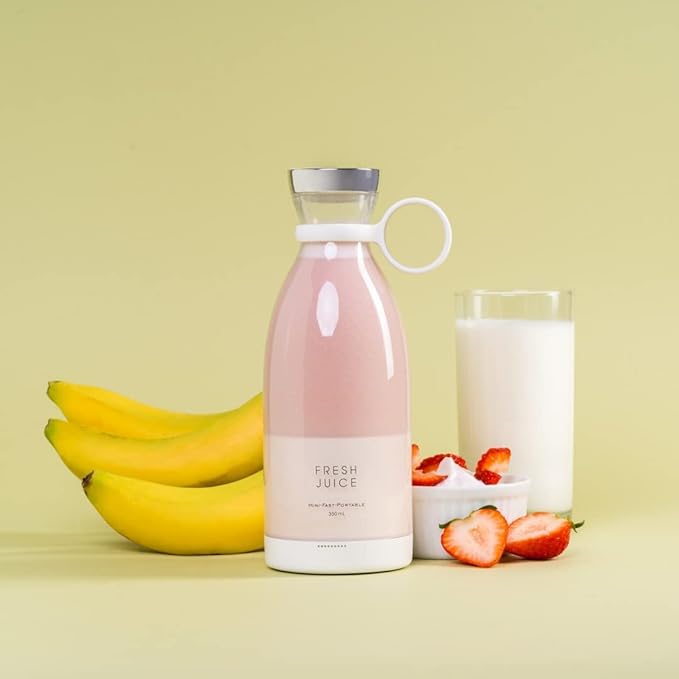 FriskJuicer™ | Friske Smoothies på Farten – Klar på 1 Minut!