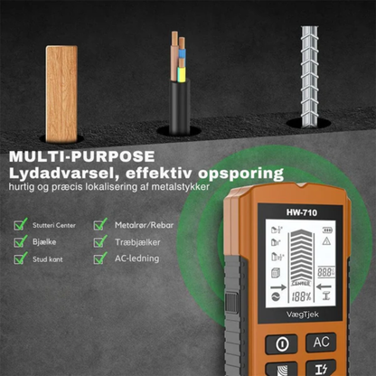 VægTjek™  Scan din væg, før du borer