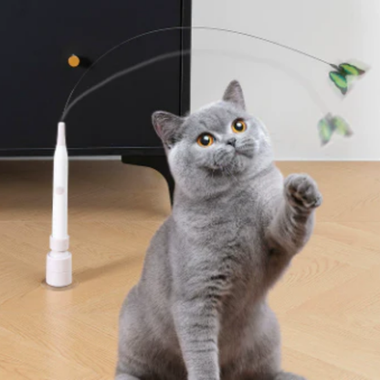 JagtSommerfugl™ | Sommerfuglelegetøjet der får enhver kat til at vågne op!