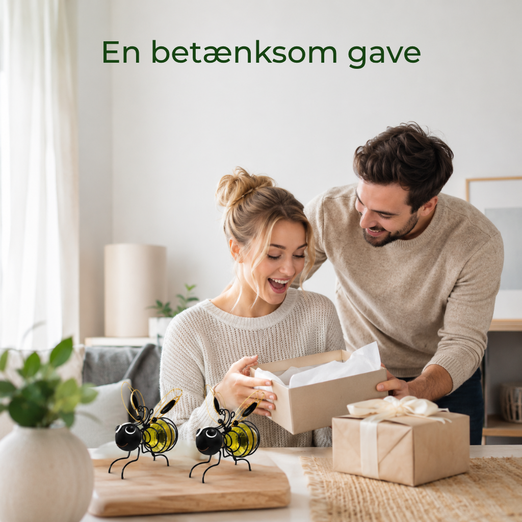 HaveBi™ Hængende solcellelampe i bi-form