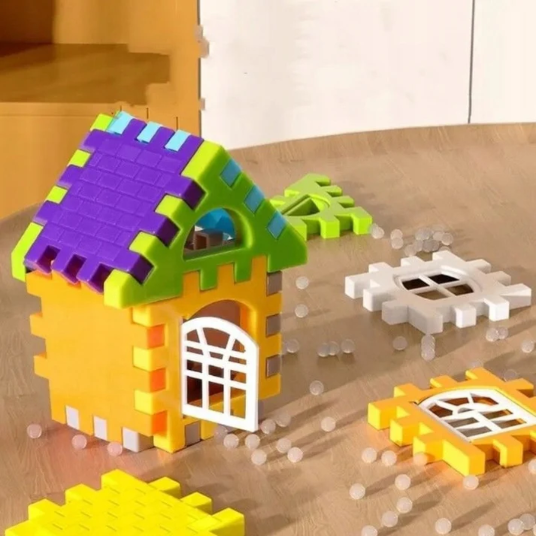 KlikBlox™ | Skab Din Egen Farverige By – Sjov og Læring for Børn!