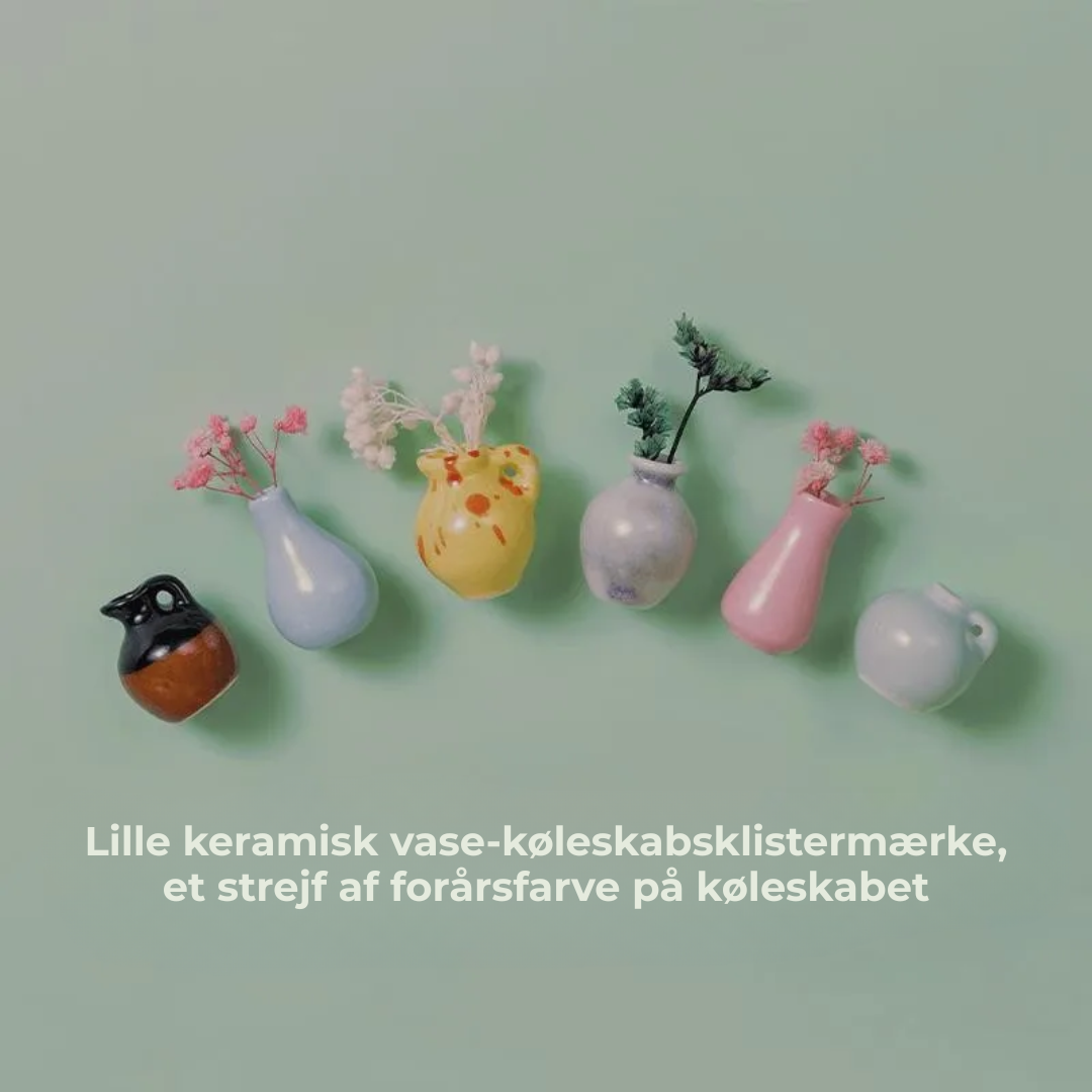 MagnetVase™ – Mini Blomstervase til Køleskab