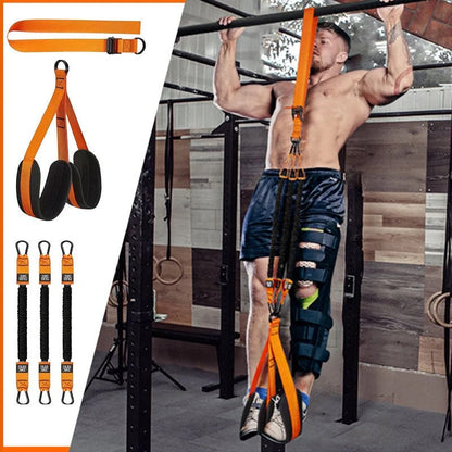 Støttende Fitness Elastik til Pull-Ups – Opnå Din Første Pull-Up Hurtigere og Uden Skader!