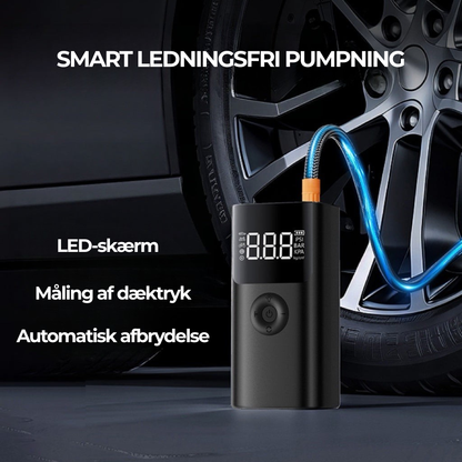 NødStart™ 5-i-1 bærbar bilstarter – et must-have til enhver bilnødsituation