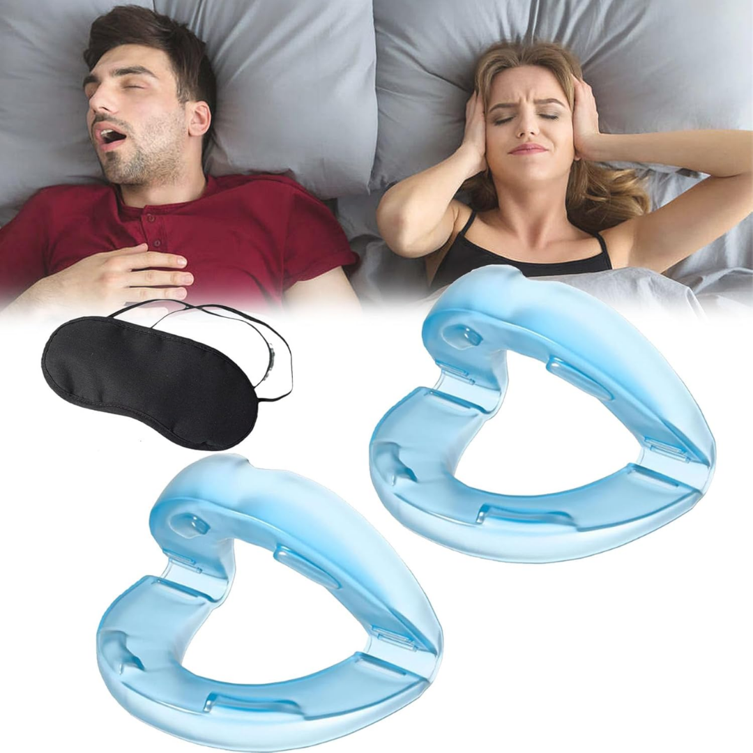 SnorkStopper™ | Slip af med snorken og søvnløse nætter – få rolig og dyb søvn på kun én nat!