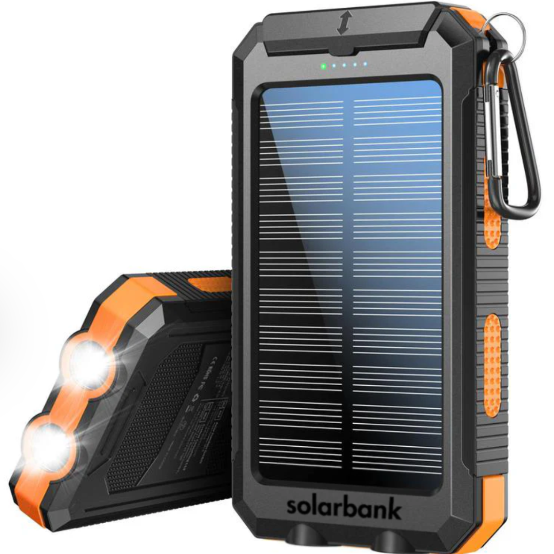 Solarbank™ Den grønne måde at oplade din telefon på