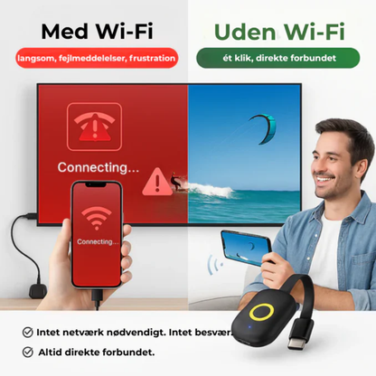 StreamBuddy™ | Forvandl din telefon til hjemmebio på 10 sekunder!