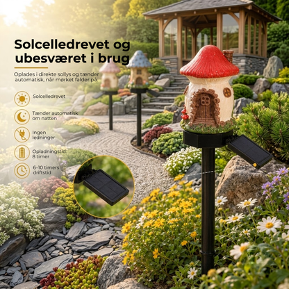 EventyrLys™ | Solcellelys der forvandler din have til et eventyr