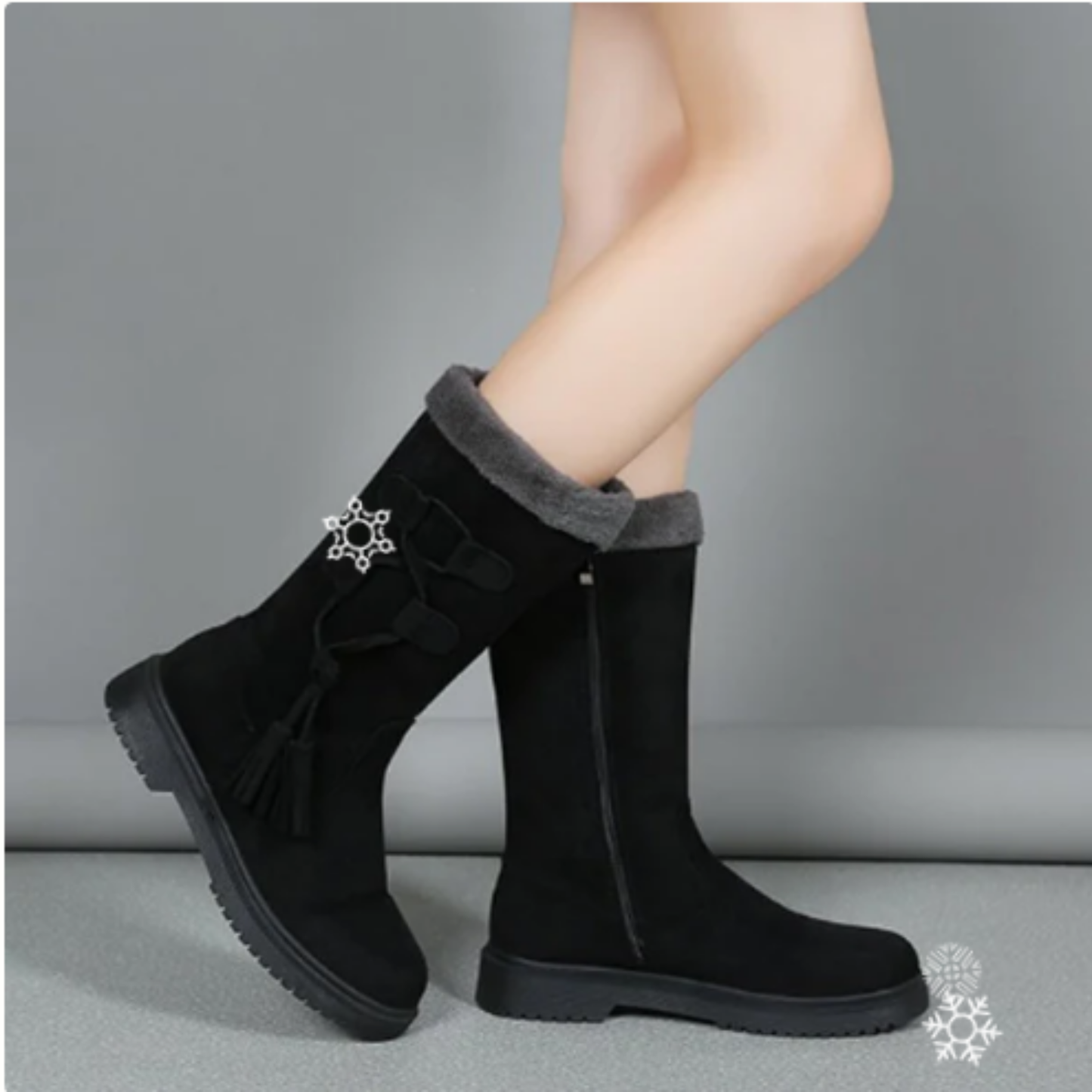 VinterHygge Støvler | Varme, Stilfulde & Skridsikre til Enhver Oplevelse ❄️”