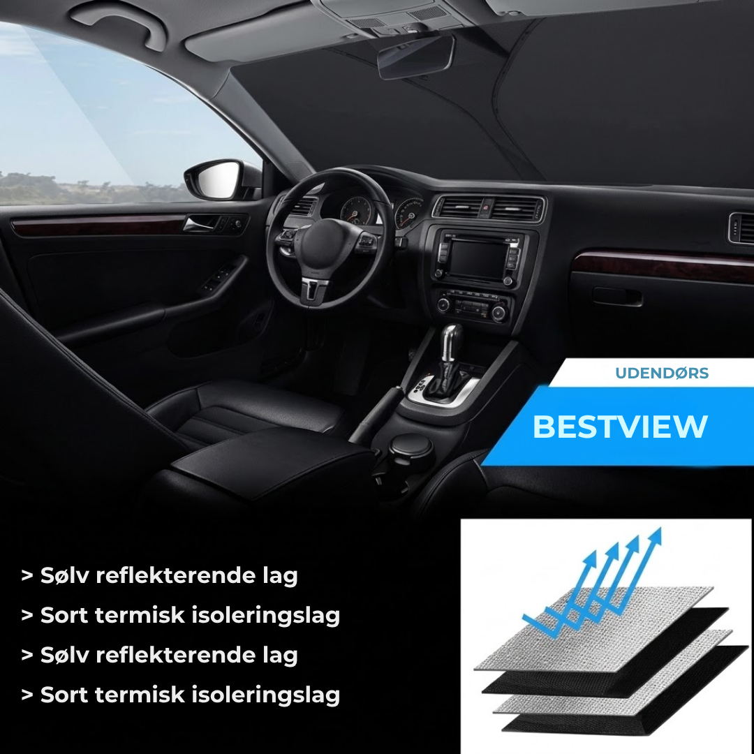 SolSkjold™ Hold bilen kølig, selv på de varmeste dage.