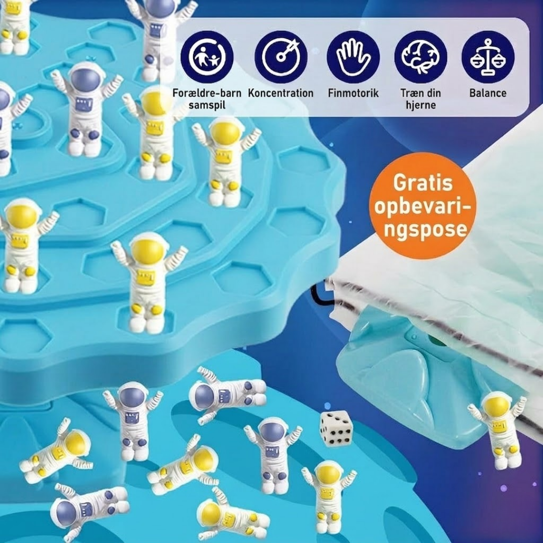 AstroWiggle™ Et hyggeligt spil til hele familien