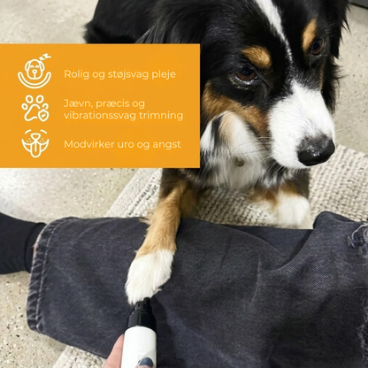 SilentPaw™ Den lydløse negleslibber til ængstelige dyr