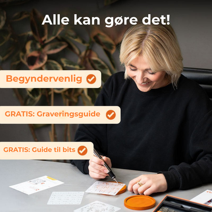 GravérPen™ Gør hverdagsting til unikke mesterværker