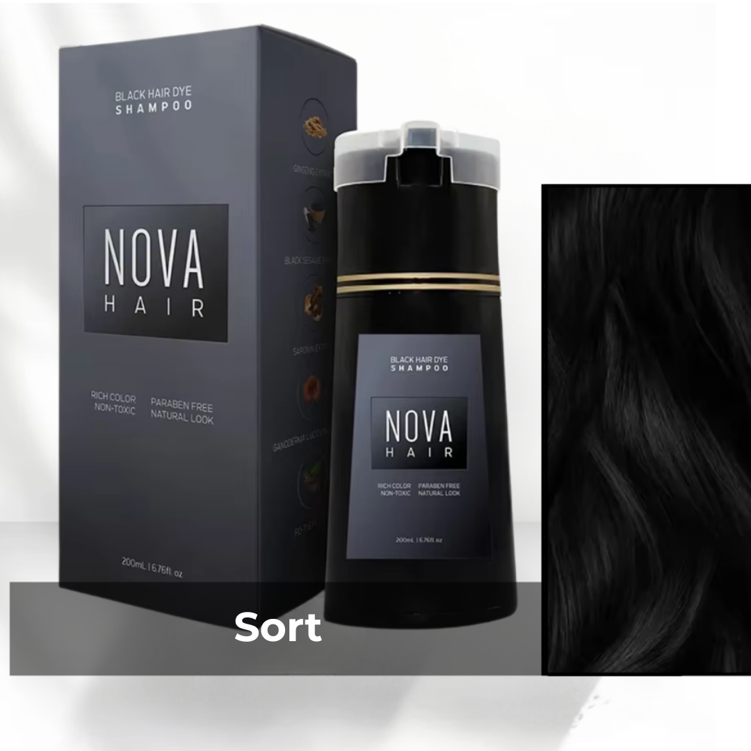 Nova Farveshampoo 100% fri for ammoniak, brintoverilte og PPD