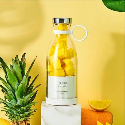 FriskJuicer™ | Friske Smoothies på Farten – Klar på 1 Minut!